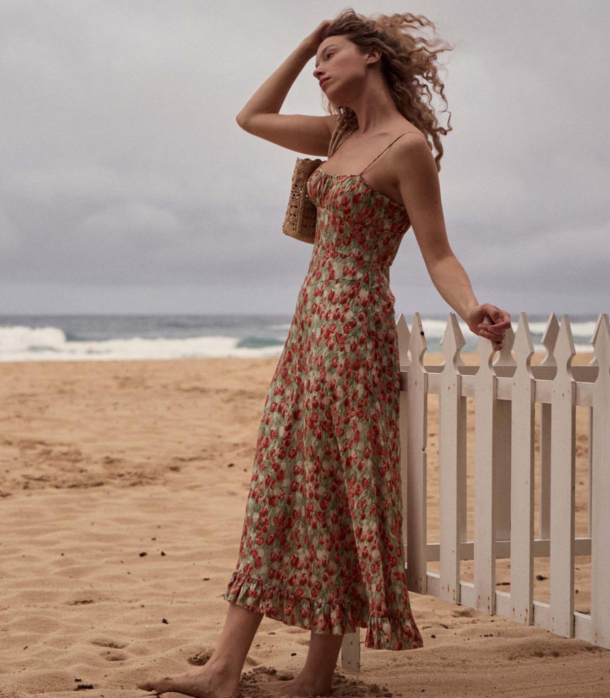 DÔEN Dresses | Rosaria Dress Tulip Fields - Women