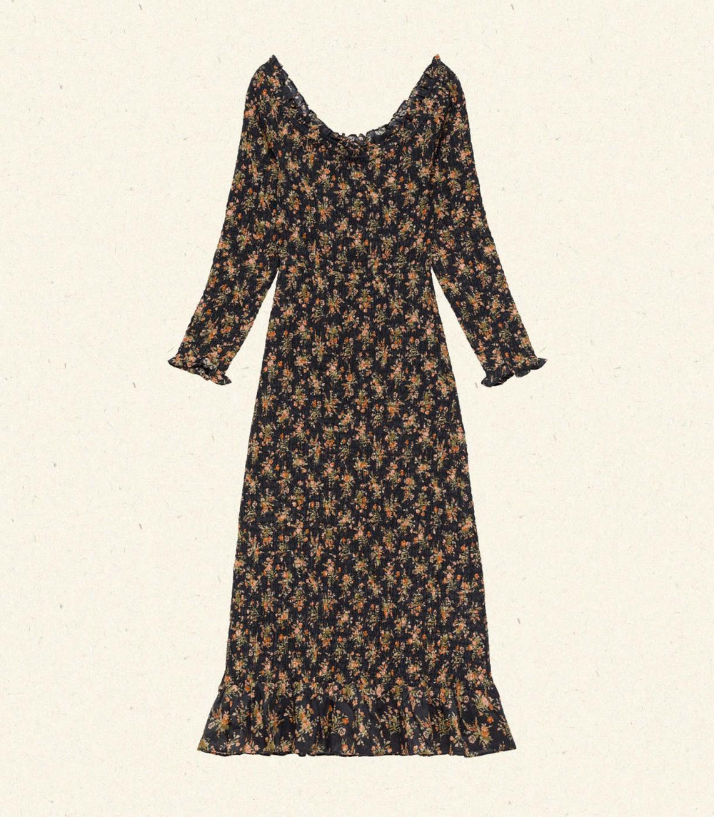 DÔEN Dresses | Roselia Dress Foxglove Floral - Women