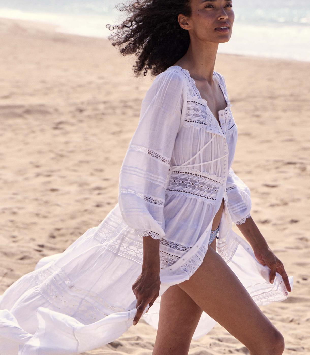 DÔEN Dresses | Santina Dress Salt - Women