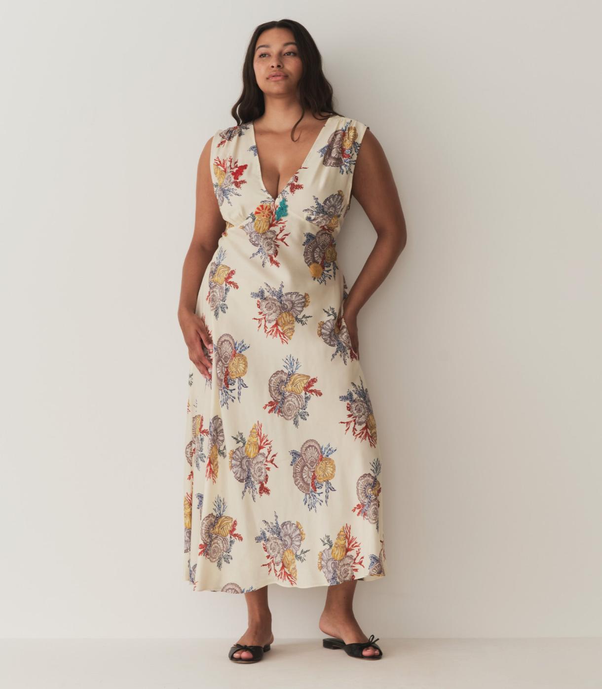 DÔEN Dresses | Tatiana Dress Mer Botanique - Women