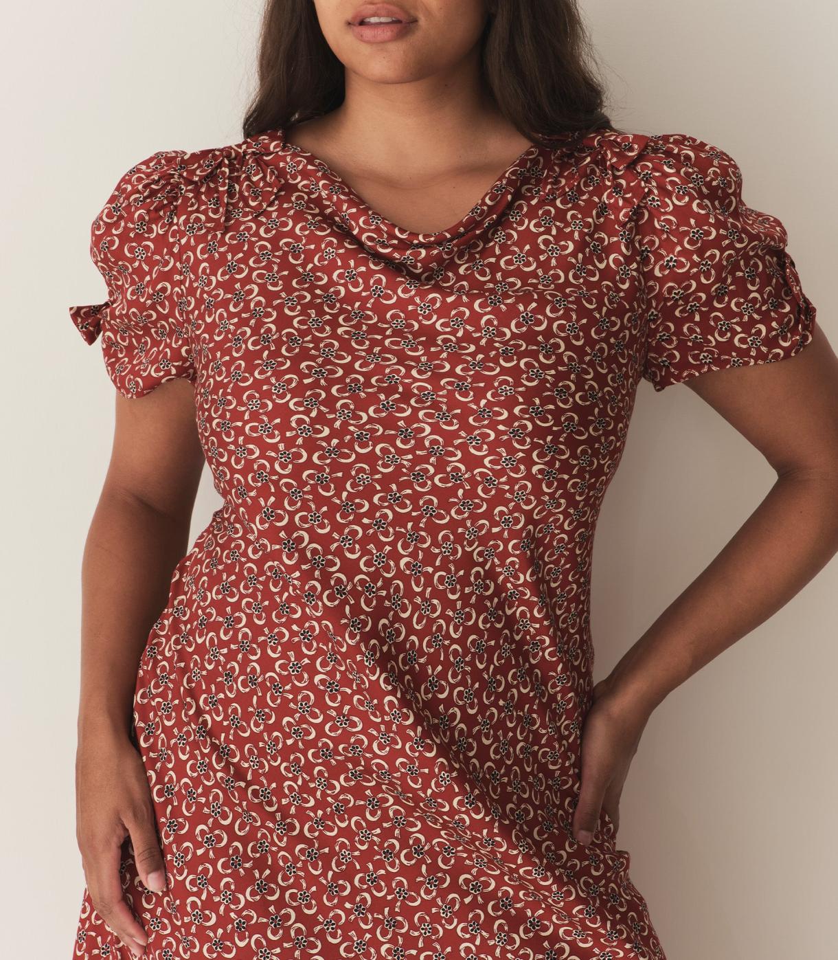 DÔEN Dresses | Theodora Dress Ameline Ditsy - Women