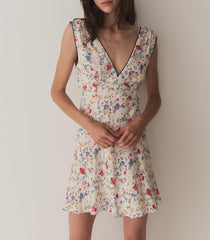 DÔEN Dresses | Tula Dress Blanc Flowering Meadow - Women
