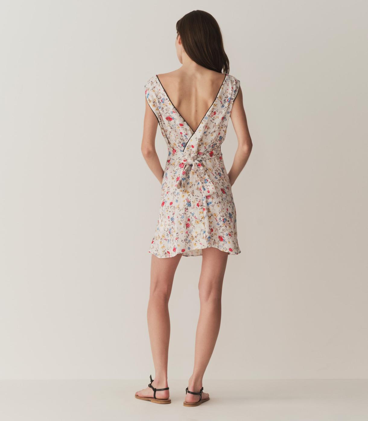 DÔEN Dresses | Tula Dress Blanc Flowering Meadow - Women