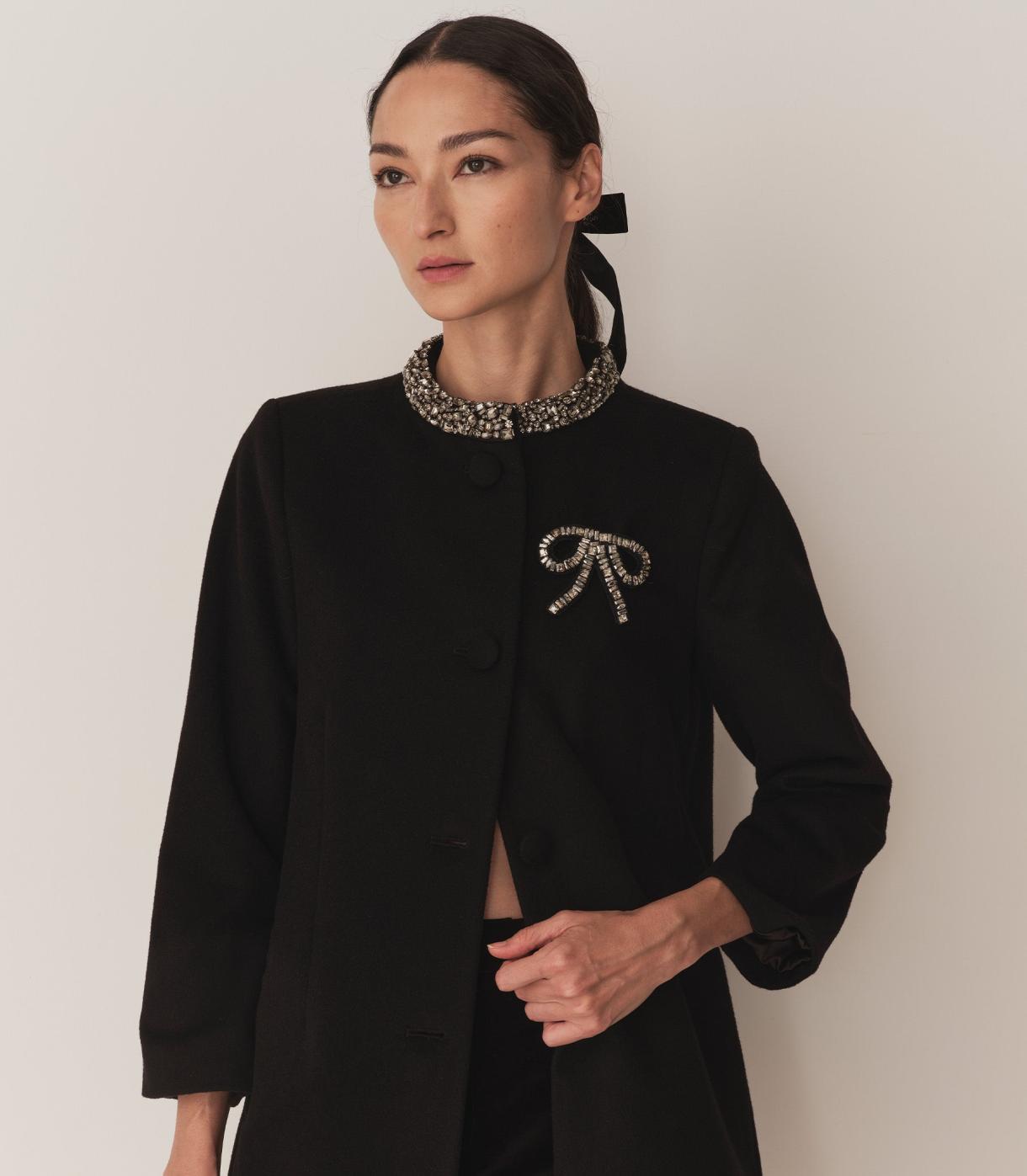 DÔEN Hair Accessories | Jobelle Brooch Crystal - Women