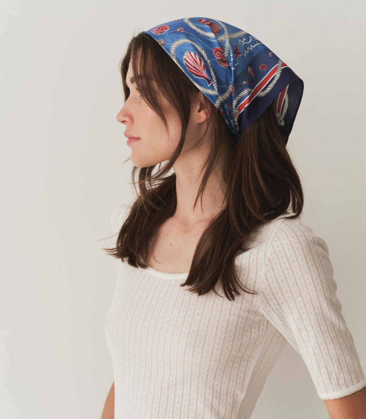 DÔEN Hair Accessories | Penny Bandana Liberty Solent Shores - Women