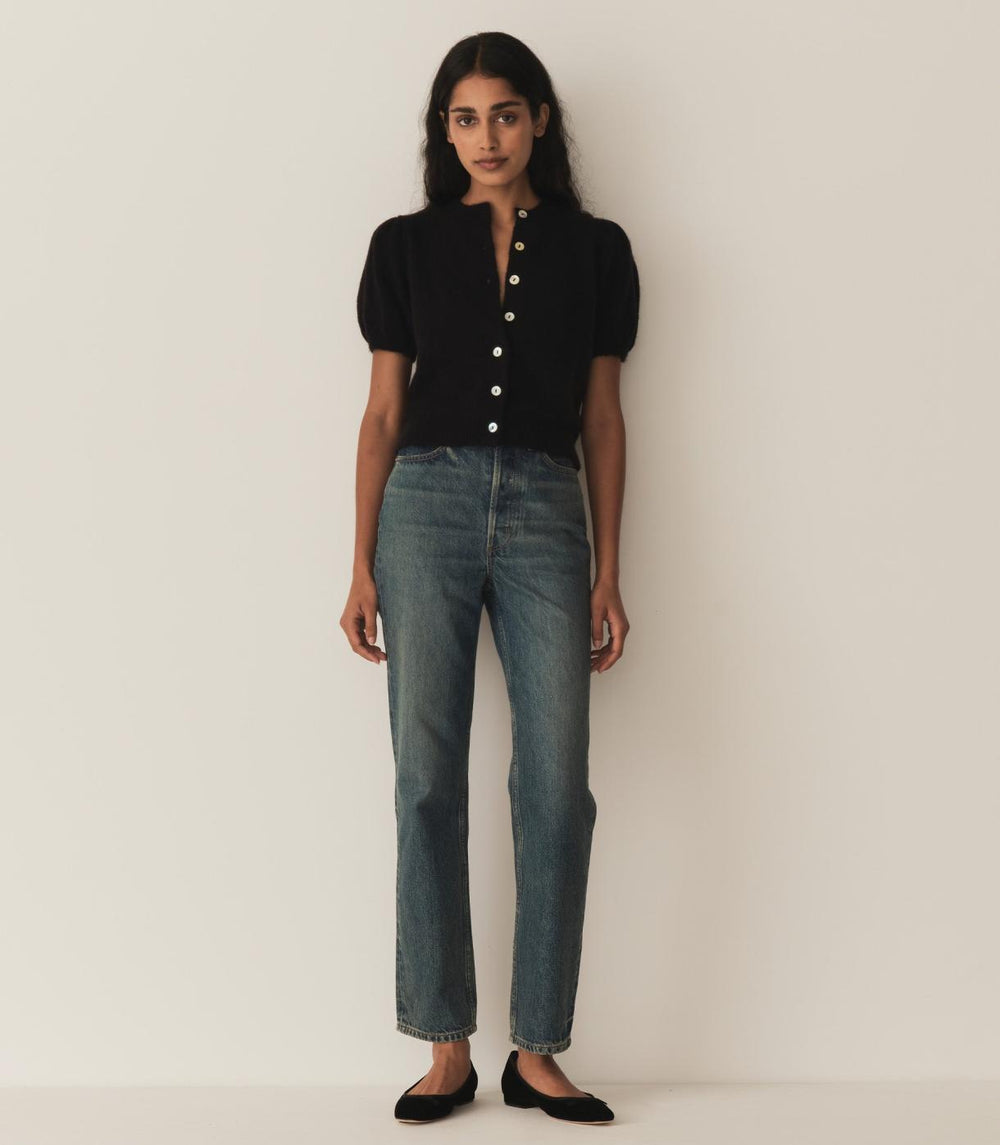 DÔEN Knitwear | Anisa Cardigan Black - Women