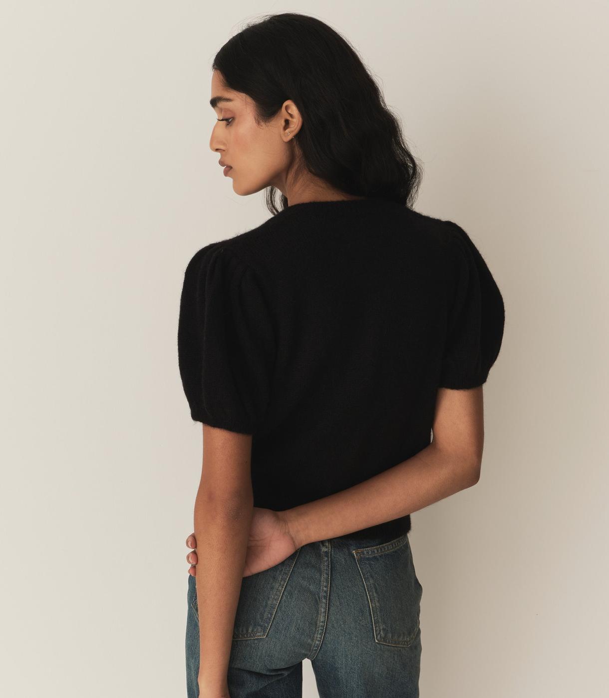 DÔEN Knitwear | Anisa Cardigan Black - Women