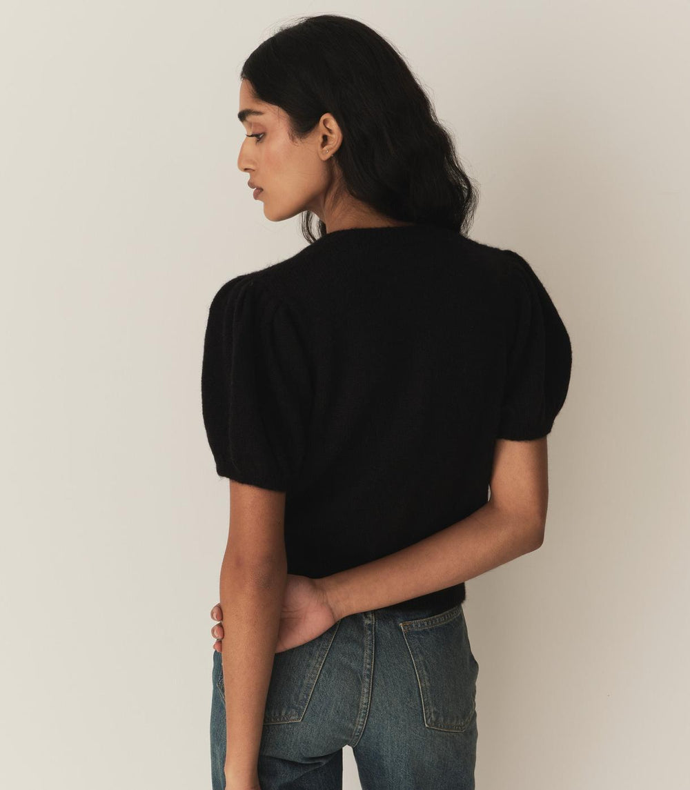 DÔEN Knitwear | Anisa Cardigan Black - Women