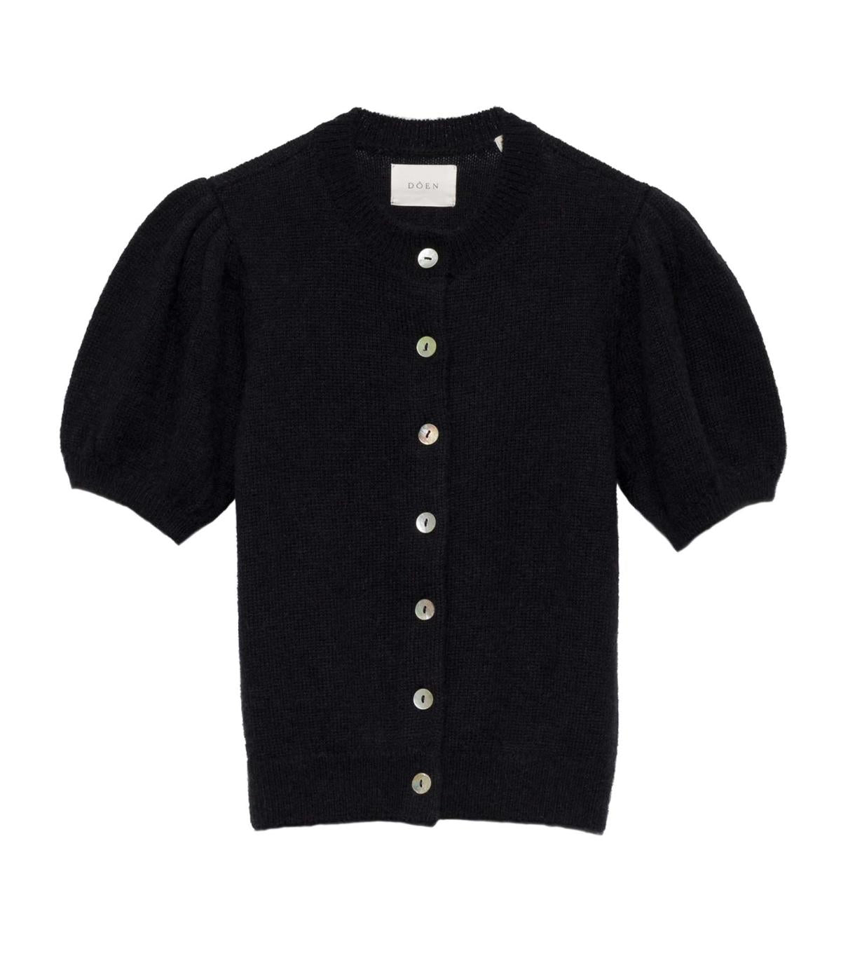 DÔEN Knitwear | Anisa Cardigan Black - Women