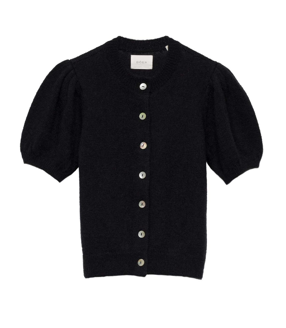 DÔEN Knitwear | Anisa Cardigan Black - Women
