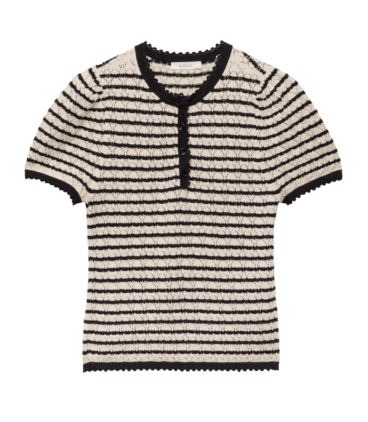 DÔEN Knitwear | Brandie Top Allaire Stripe - Women