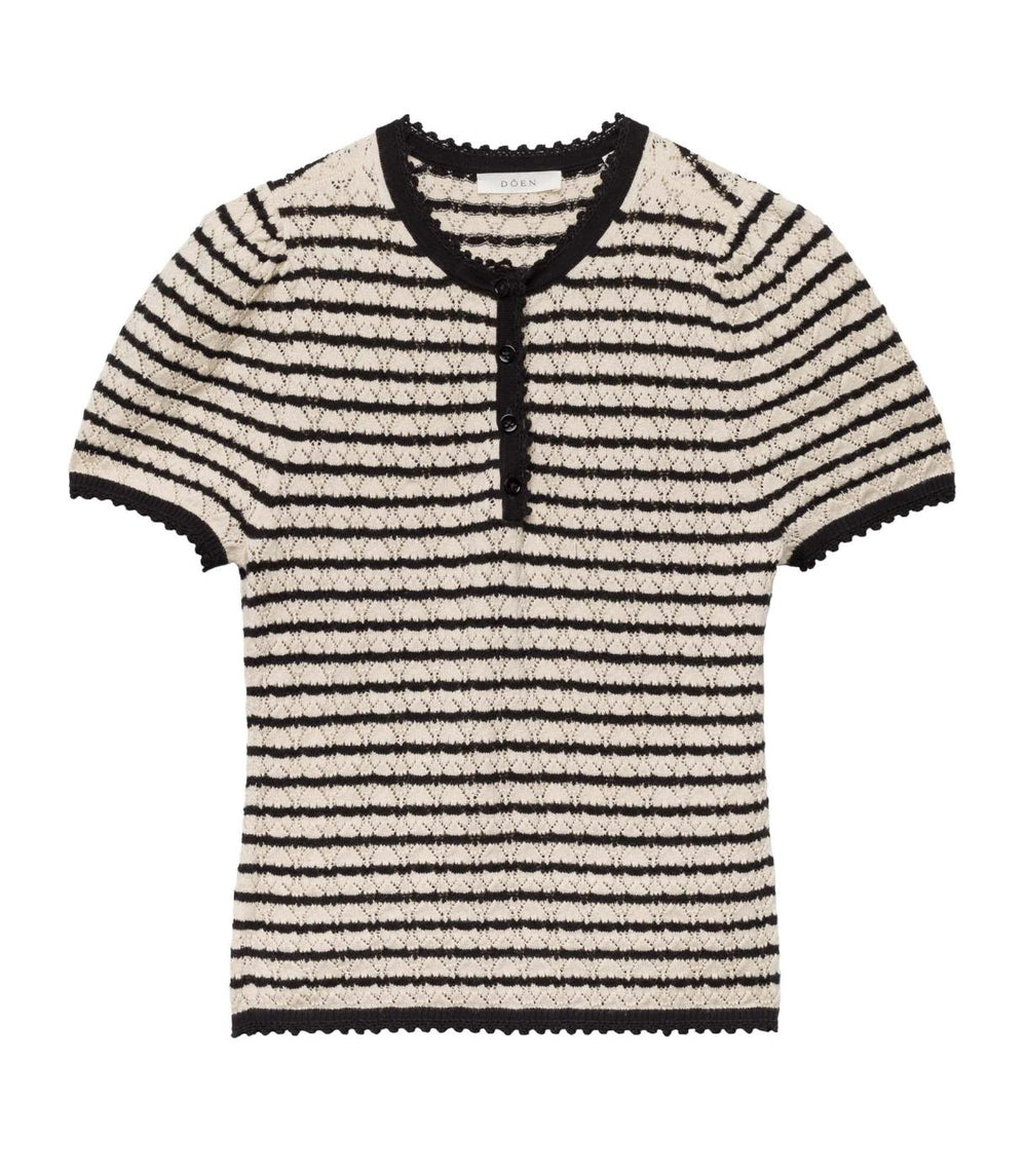 DÔEN Knitwear | Brandie Top Allaire Stripe - Women