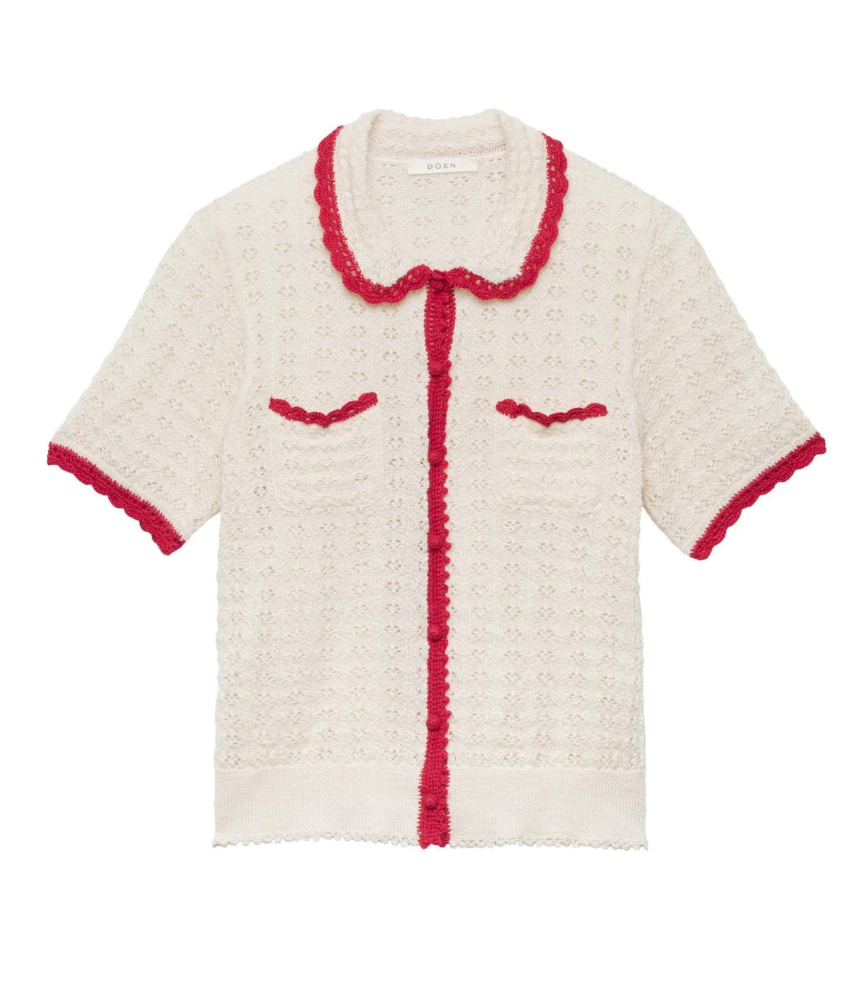 DÔEN Knitwear | Gloriana Top Moonstone - Women