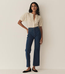 DÔEN Knitwear | Mirabelle Cardigan Ivory - Women