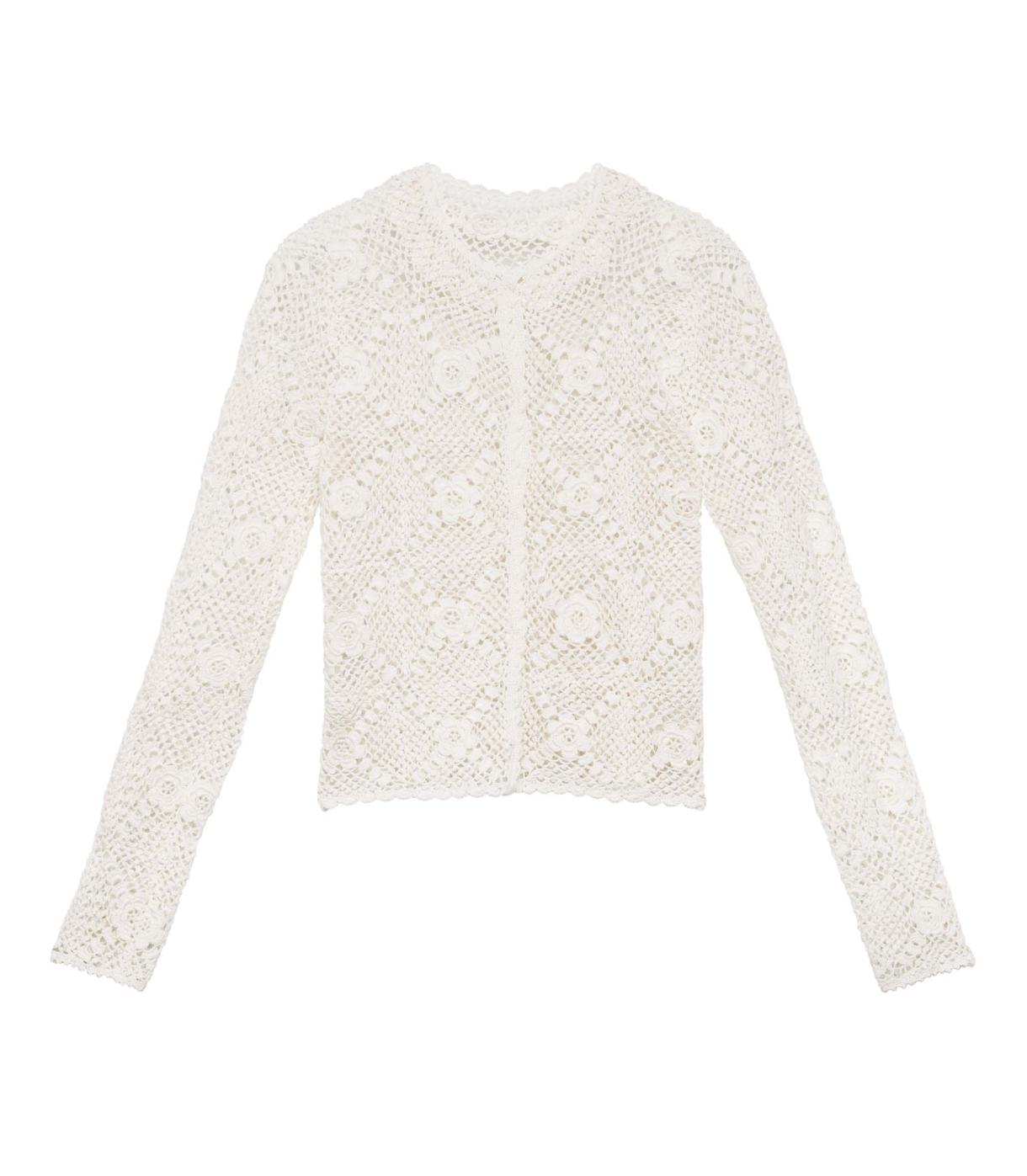 DÔEN Knitwear | Ottoline Cardigan Pearl - Women