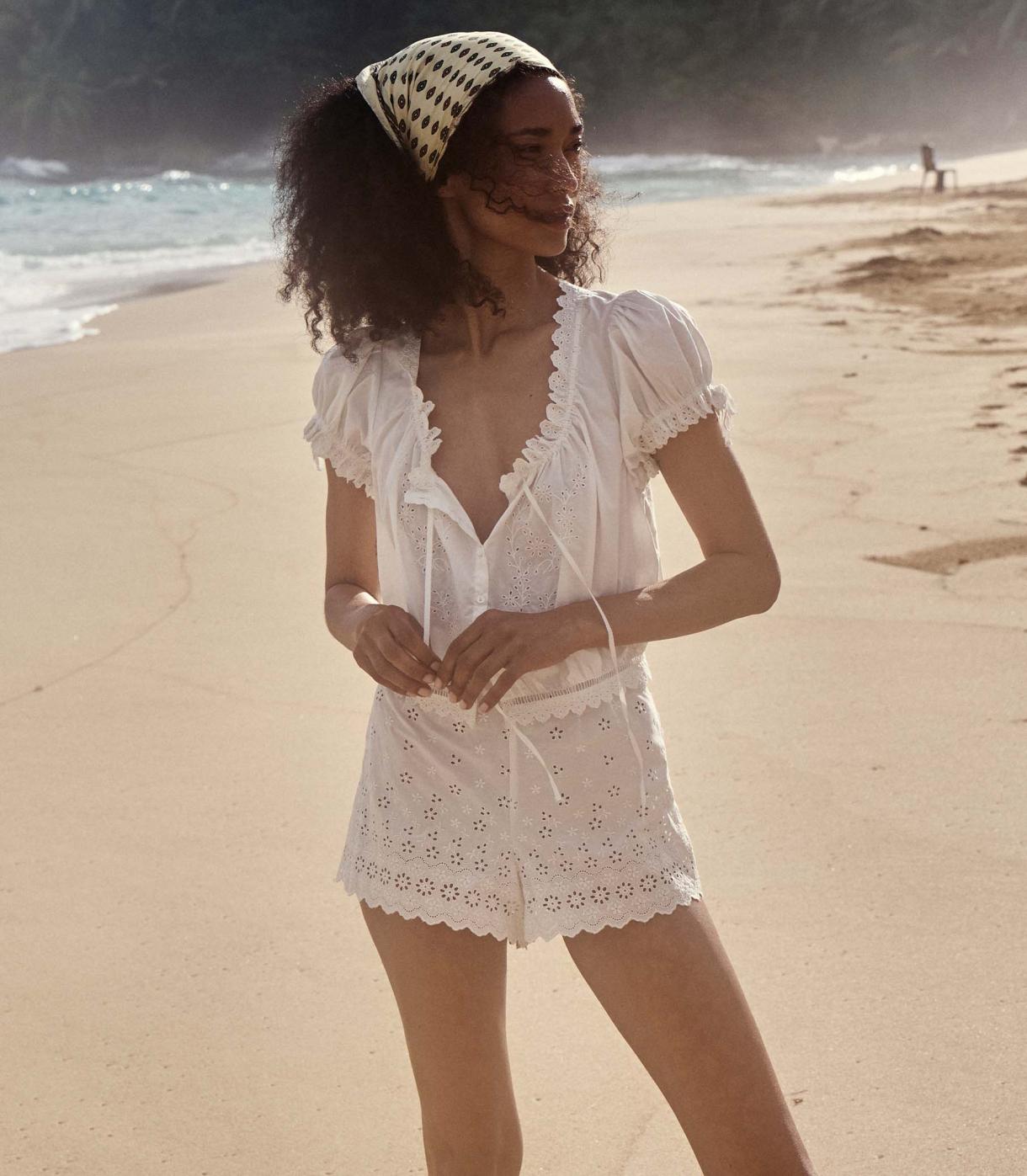 DÔEN Pants &amp; Shorts | Arbre Short Salt - Women