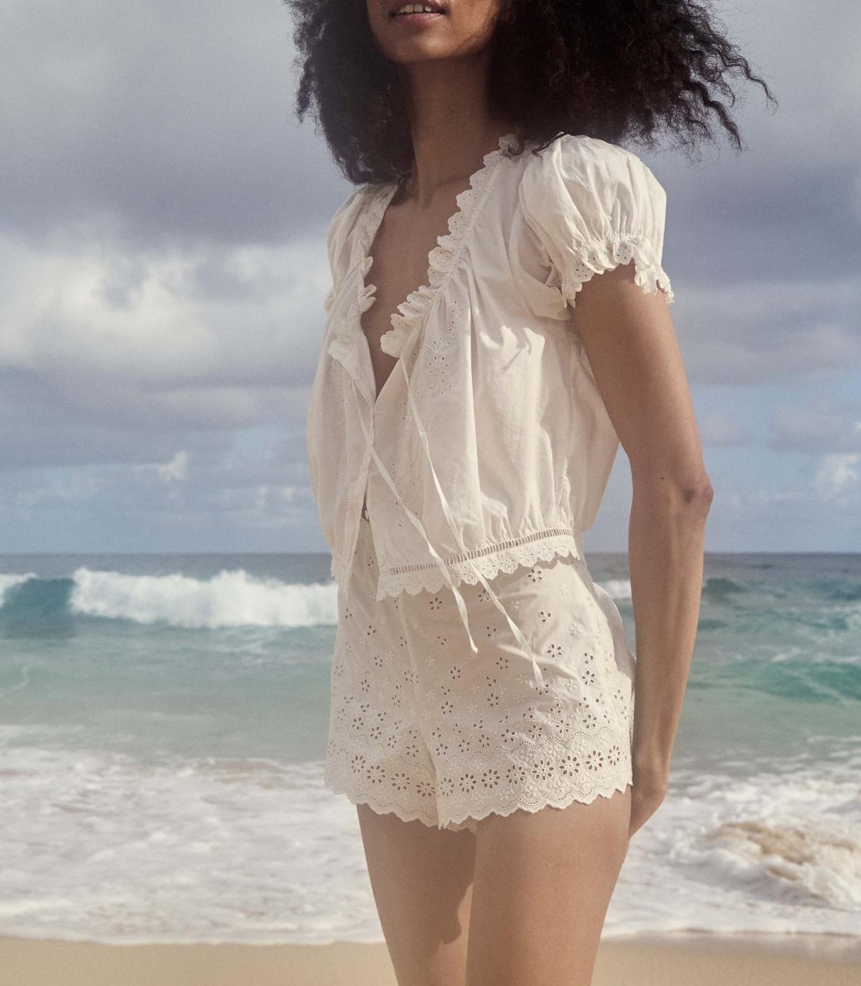 DÔEN Pants &amp; Shorts | Arbre Short Salt - Women