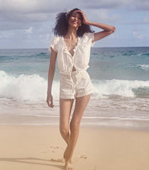 DÔEN Pants &amp; Shorts | Arbre Short Salt - Women