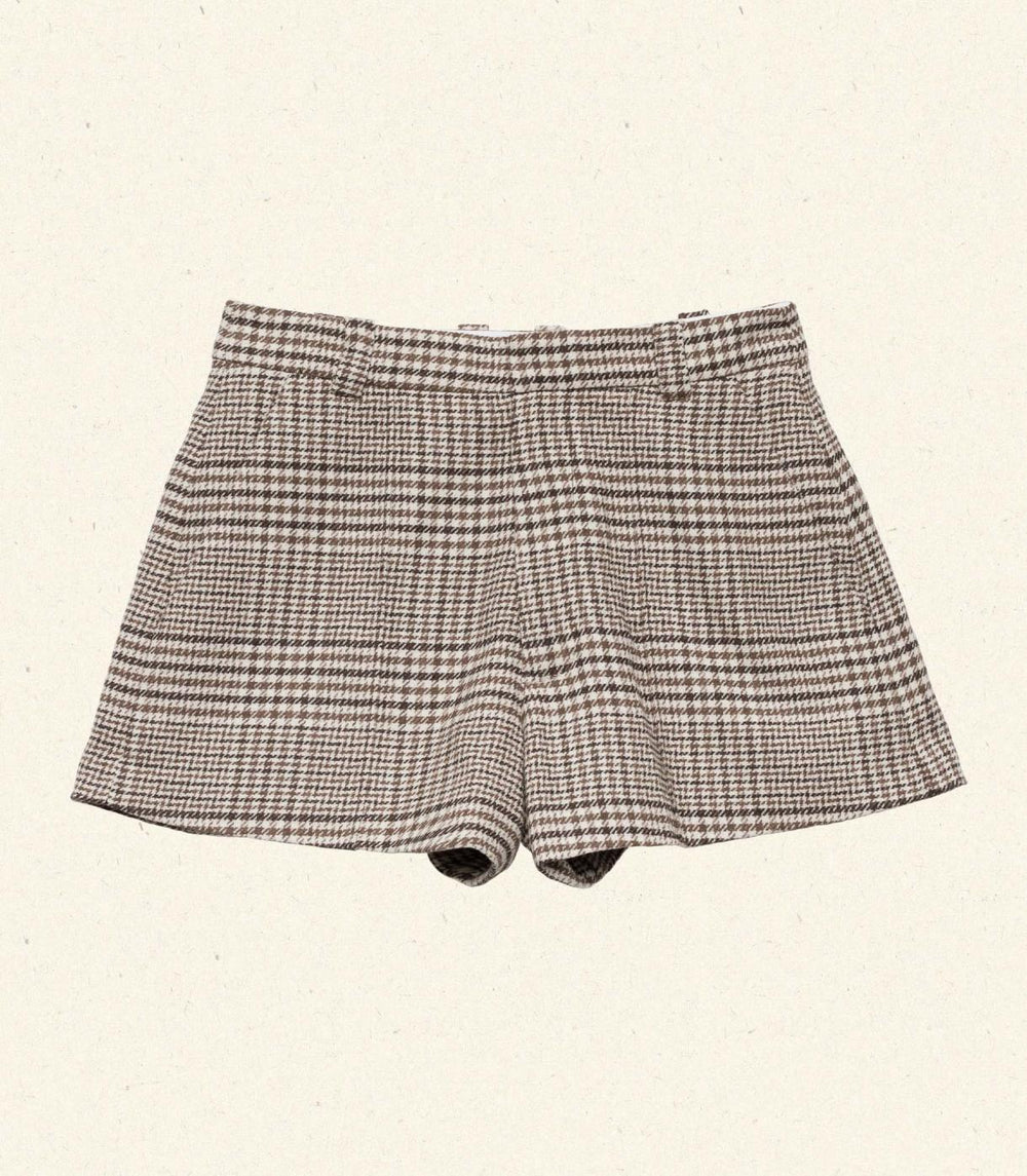 DÔEN Pants &amp; Shorts | Kelley Short Sommerville Check - Women