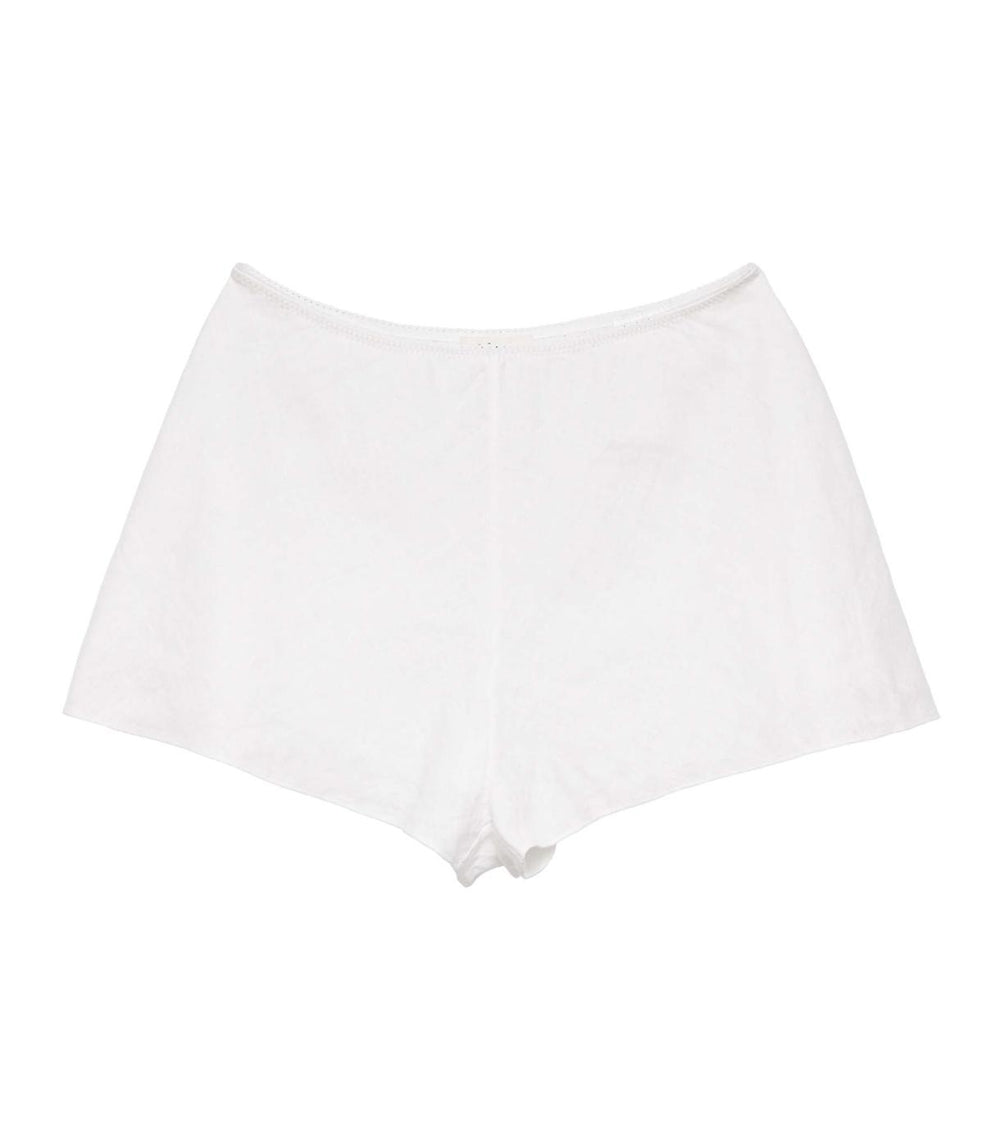 DÔEN Pants &amp; Shorts | Loren Linen Short Salt - Women