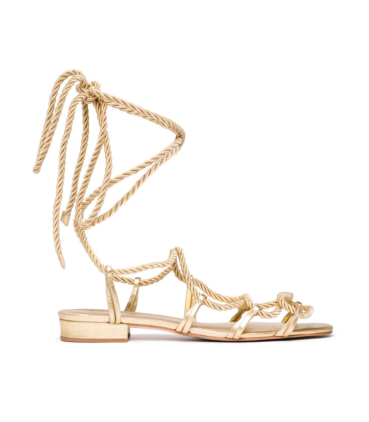 DÔEN Shoes | Castille Gladiator Sandal Gold Metallic - Women