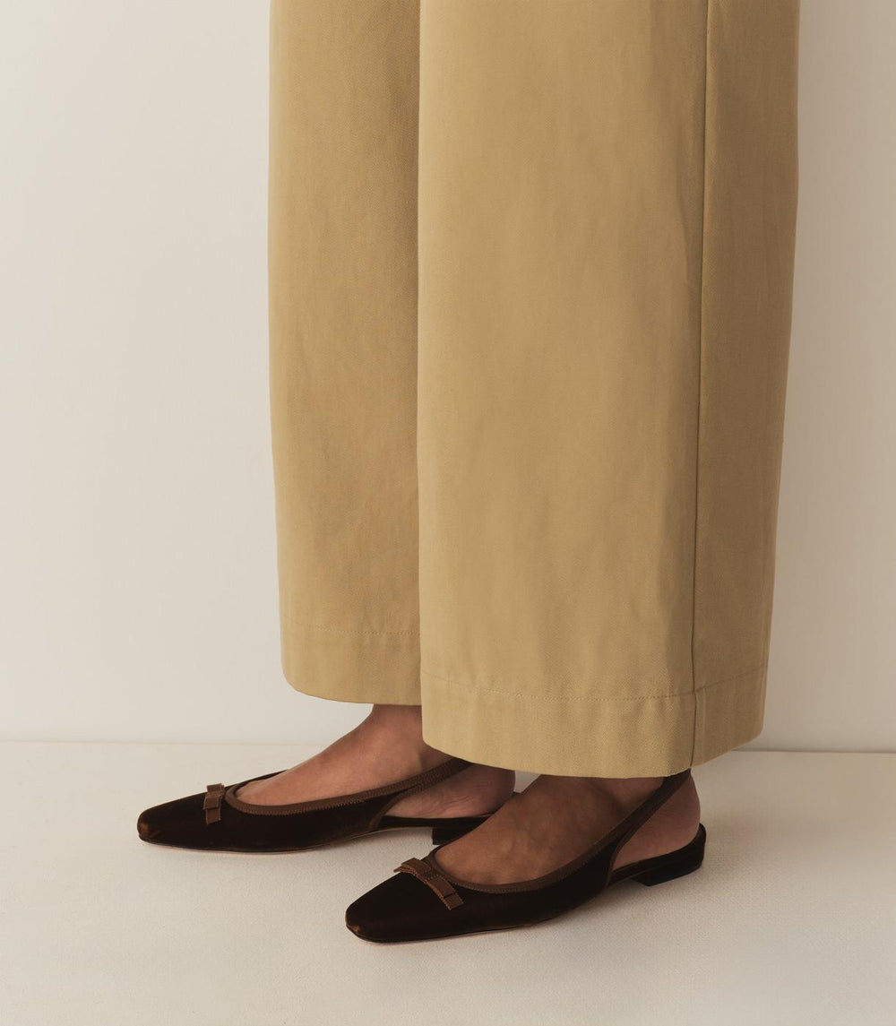 DÔEN Shoes | Cossima Slingback Hickory Velvet - Women