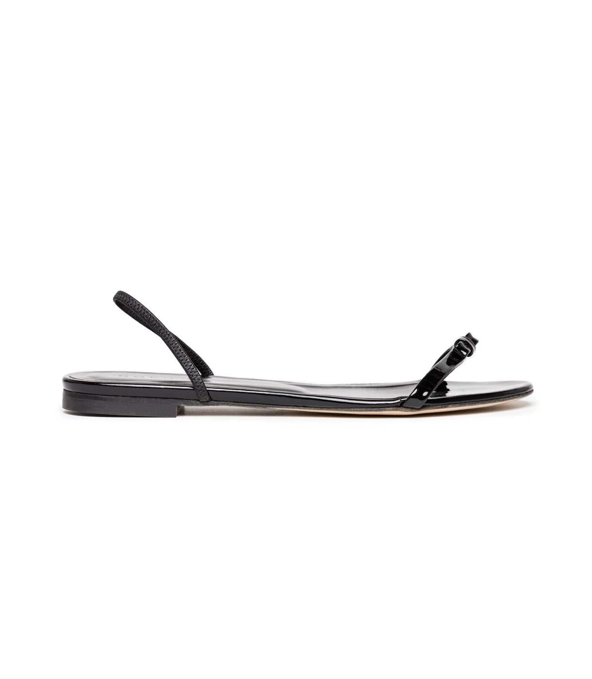 DÔEN Shoes | Laure Slingback Sandal Black Patent - Women