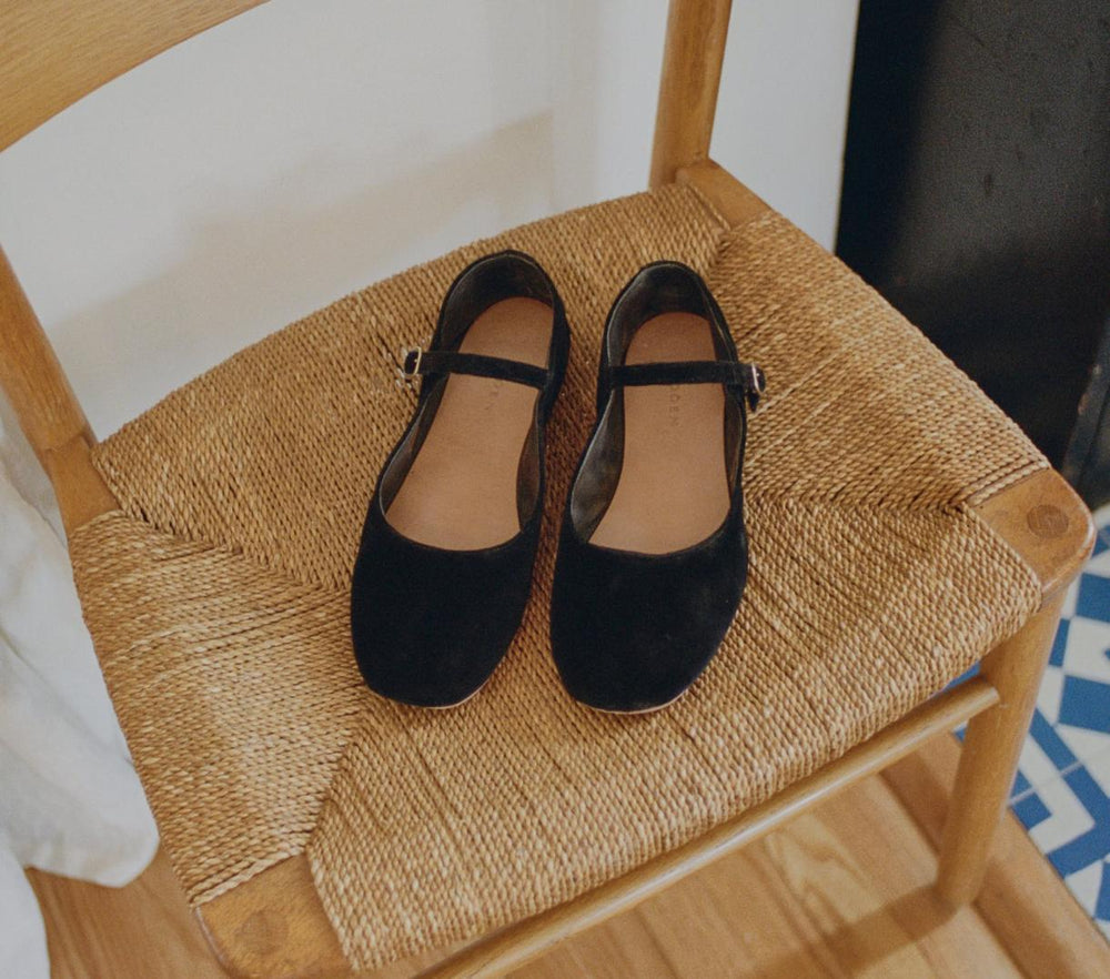 DÔEN Shoes | Mary Jane Slipper Black - Women