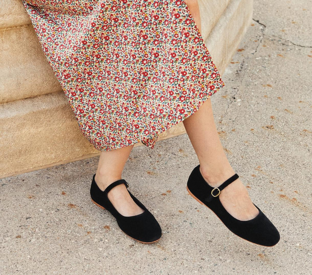 DÔEN Shoes | Mary Jane Slipper Black - Women