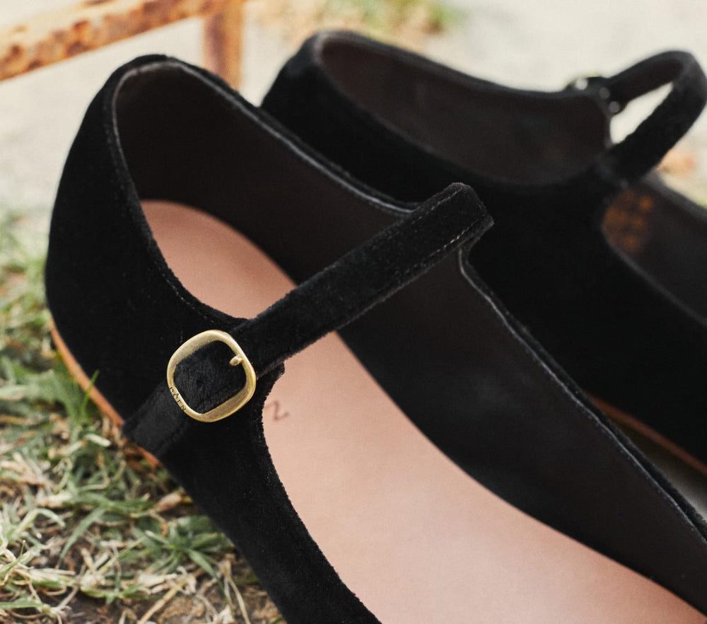 DÔEN Shoes | Mary Jane Slipper Black - Women