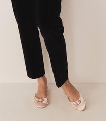 DÔEN Shoes | Tilly Mule Peche Satin - Women