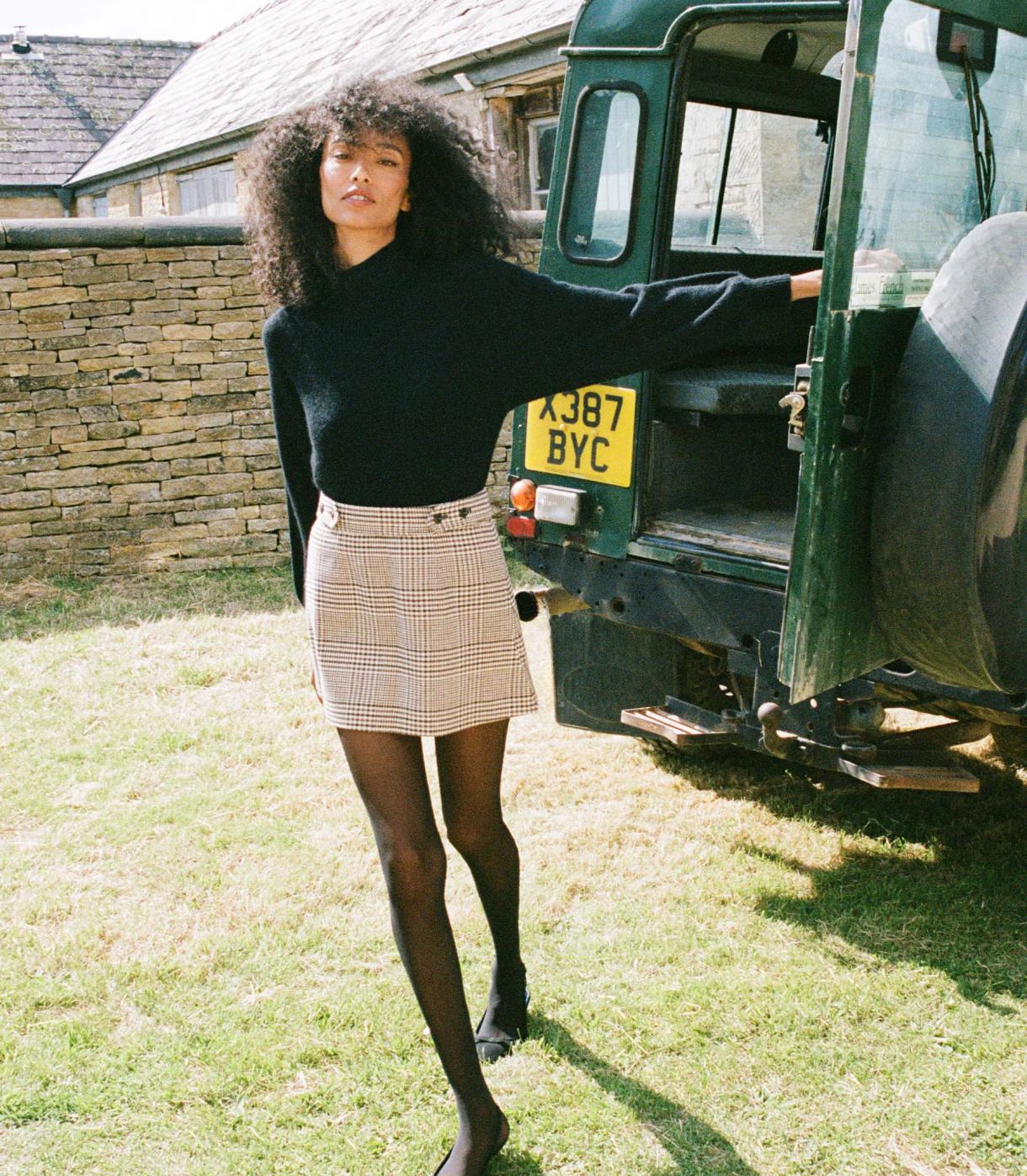 DÔEN Skirts | Chieri Skirt Sommerville Check - Women