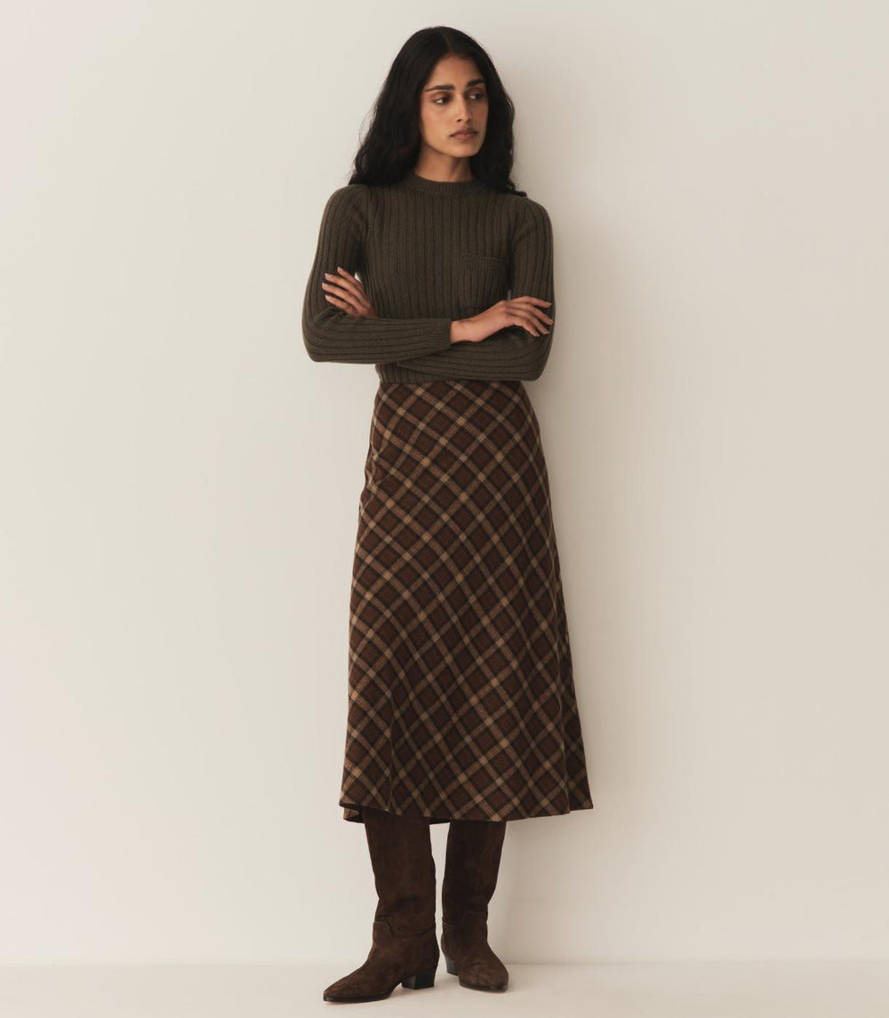 DÔEN Skirts | Elowen Skirt Cornwall Plaid - Women