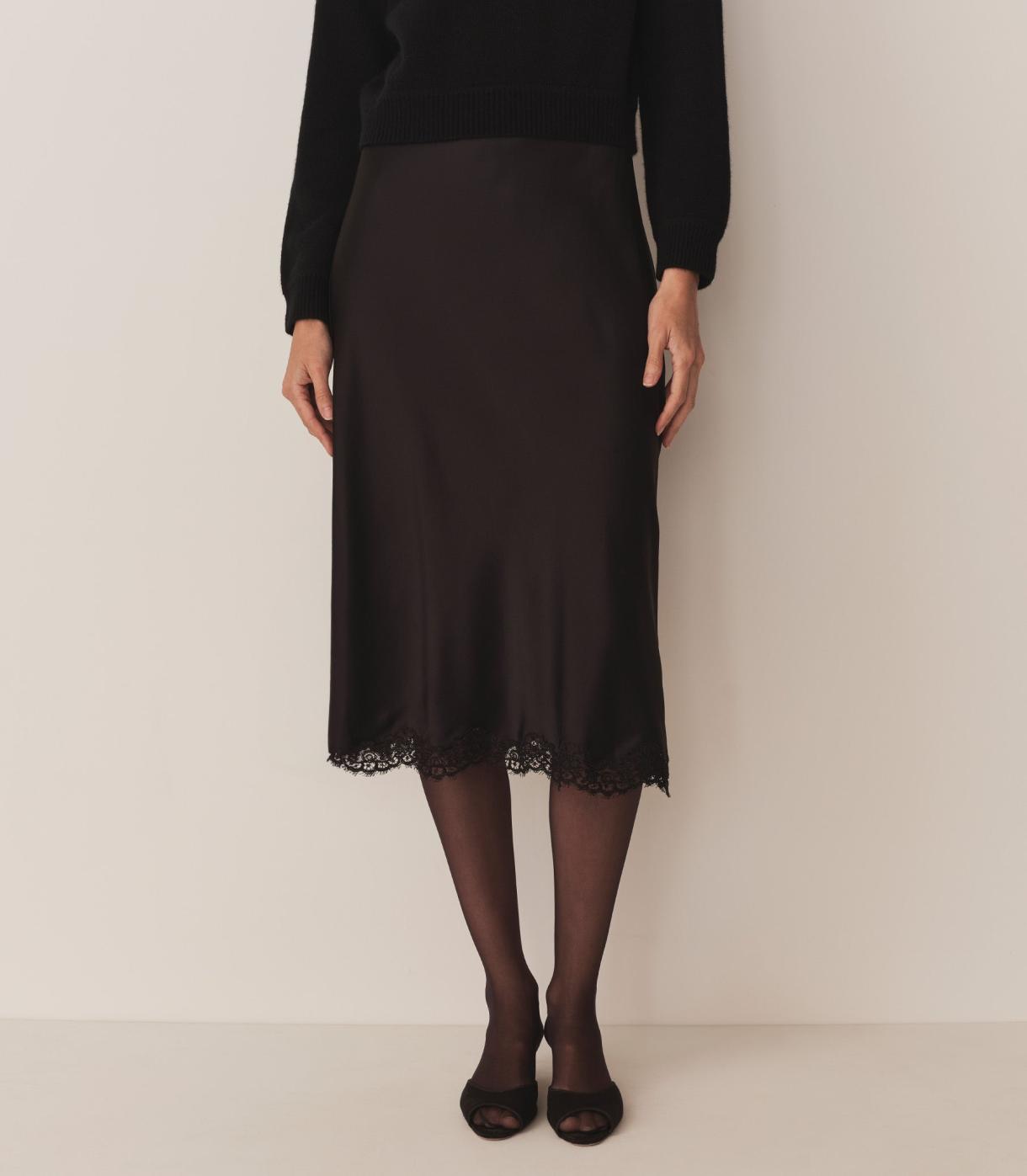 DÔEN Skirts | Elowena Skirt Black - Women