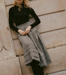 DÔEN Skirts | Sebastiane Skirt La Maddalena Gingham - Women