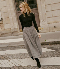 DÔEN Skirts | Sebastiane Skirt La Maddalena Gingham - Women