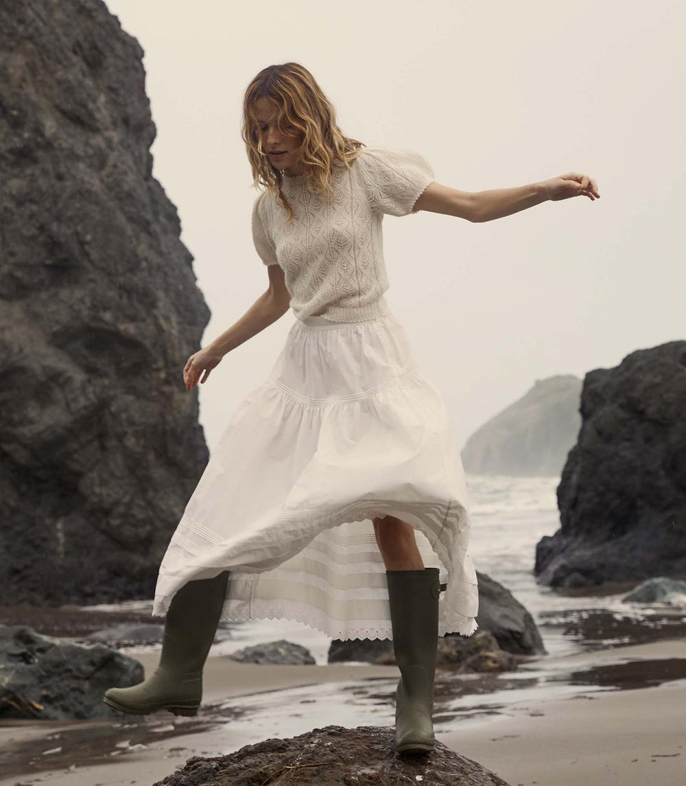 DÔEN Skirts | Sebastiane Skirt Powder - Women