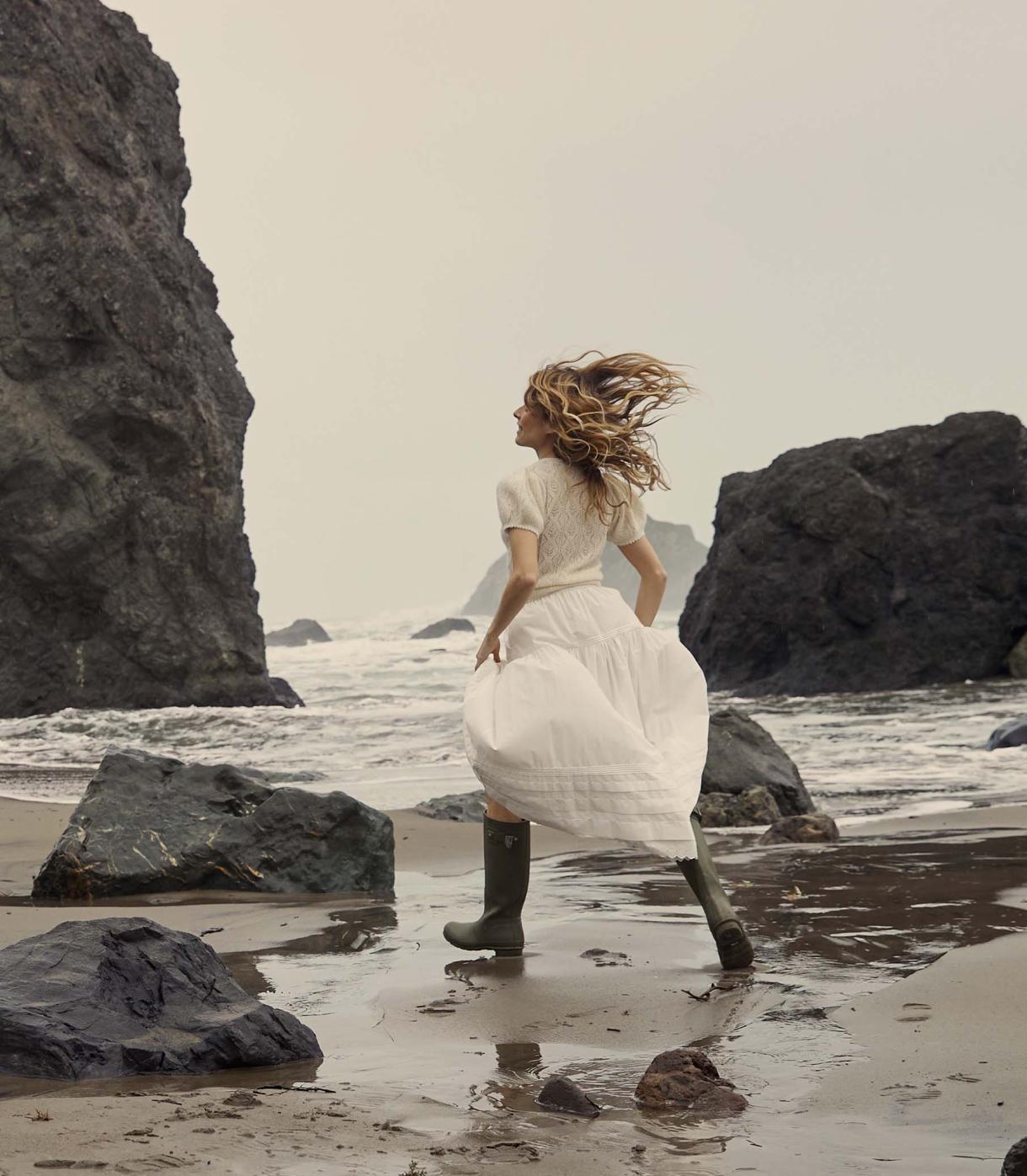 DÔEN Skirts | Sebastiane Skirt Powder - Women