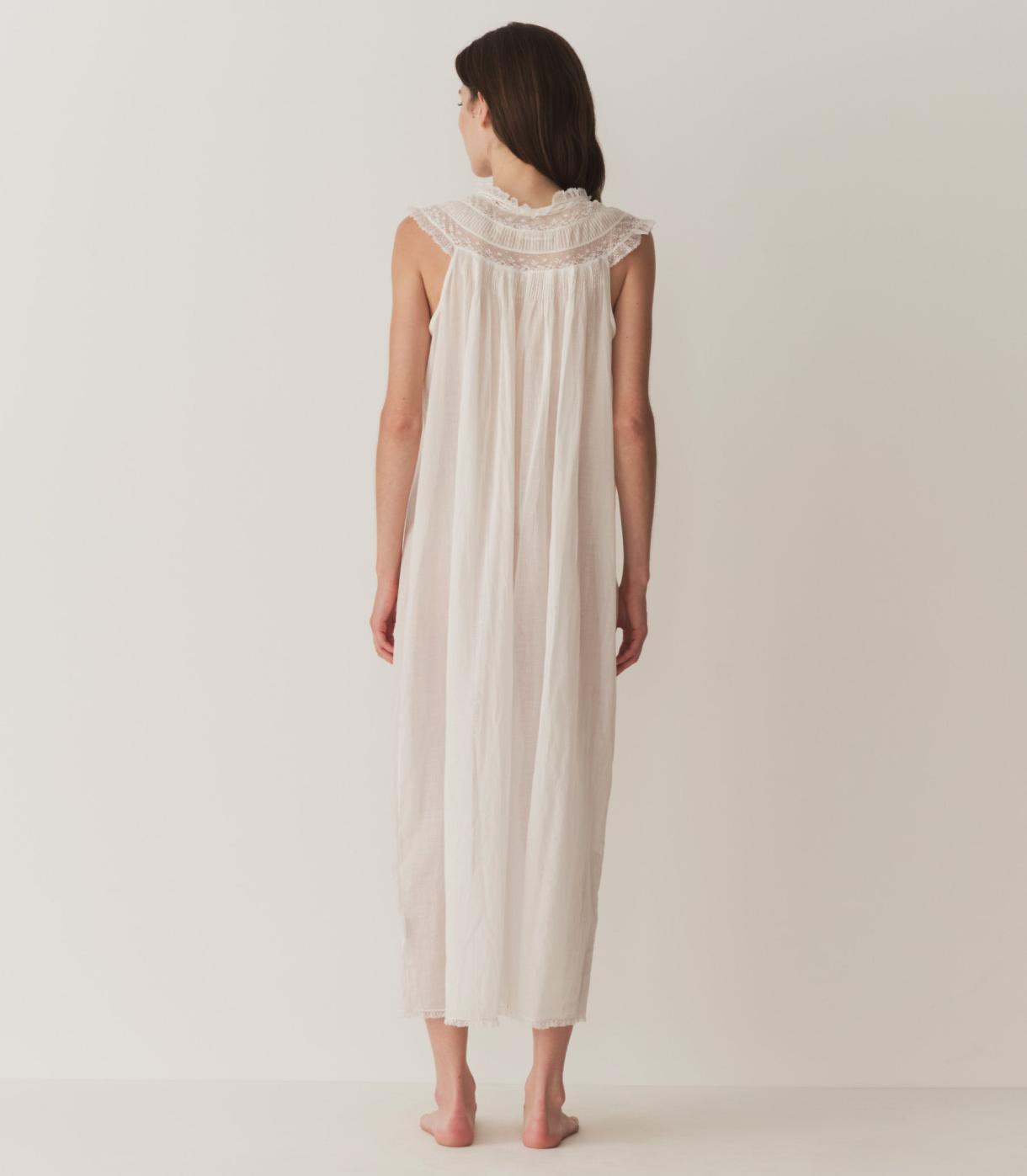 DÔEN Sleep &amp; Loungewear | Candelilla Nightgown Salt - Women
