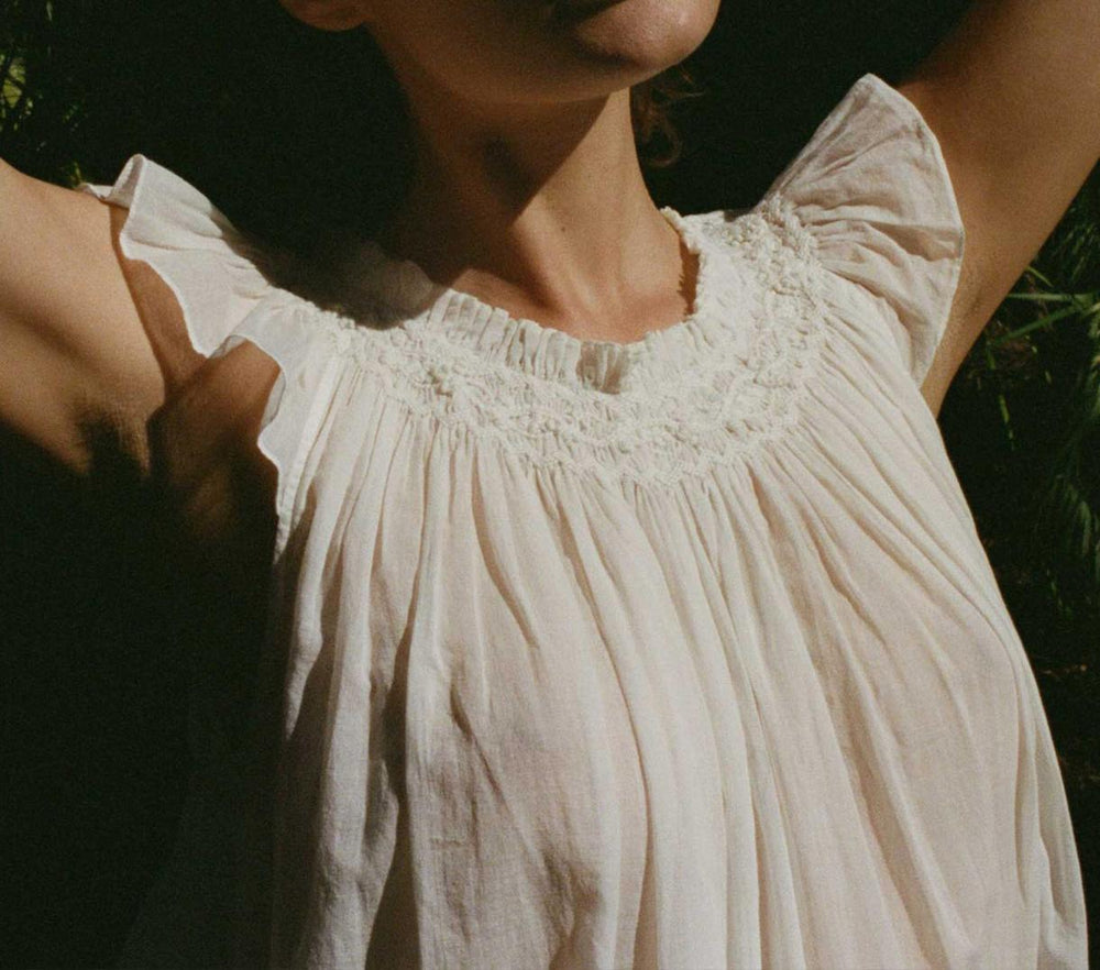 DÔEN Sleep &amp; Loungewear | Lovisa Nightgown Salt - Women