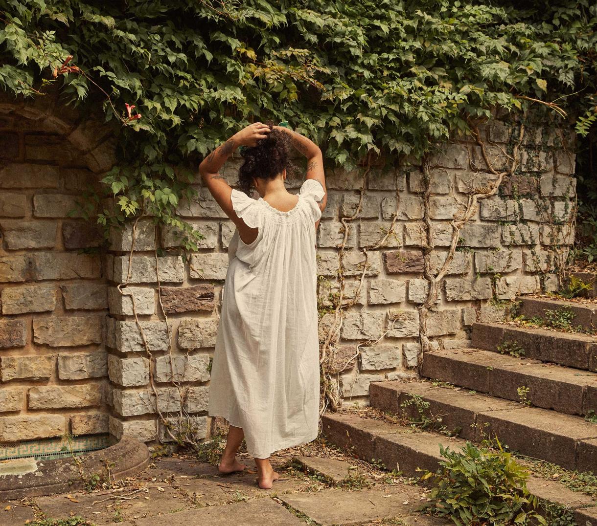 DÔEN Sleep &amp; Loungewear | Lovisa Nightgown Salt - Women