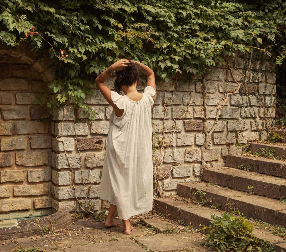 DÔEN Sleep &amp; Loungewear | Lovisa Nightgown Salt - Women