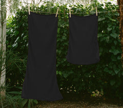 DÔEN Slips | Mini Skirt Slip Black - Women