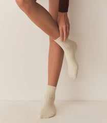 DÔEN Socks &amp; Tights | COLLÉGIEN Ankle Sock Doux Agneaux - Women