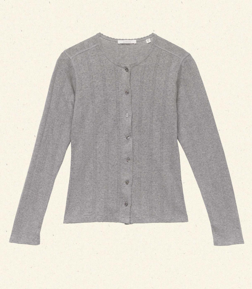 DÔEN Tees | Amelie Tee Heather Grey - Women