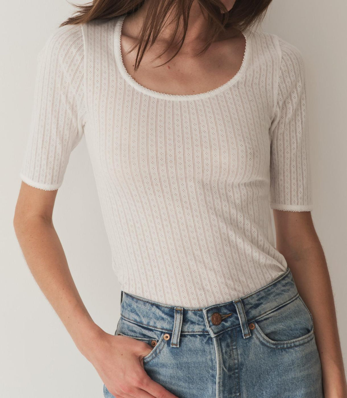 DÔEN Tees | Anthia Tee Salt - Women