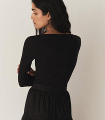 DÔEN Tees | Cilla Tee Black - Women