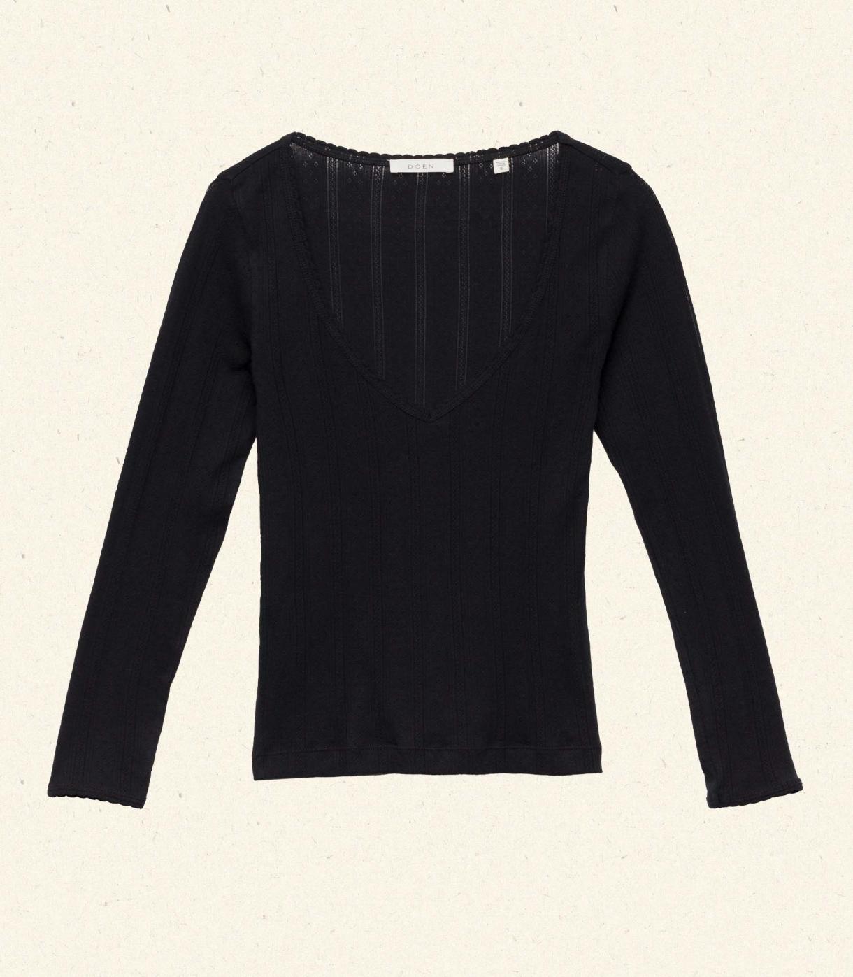DÔEN Tees | Cilla Tee Black - Women