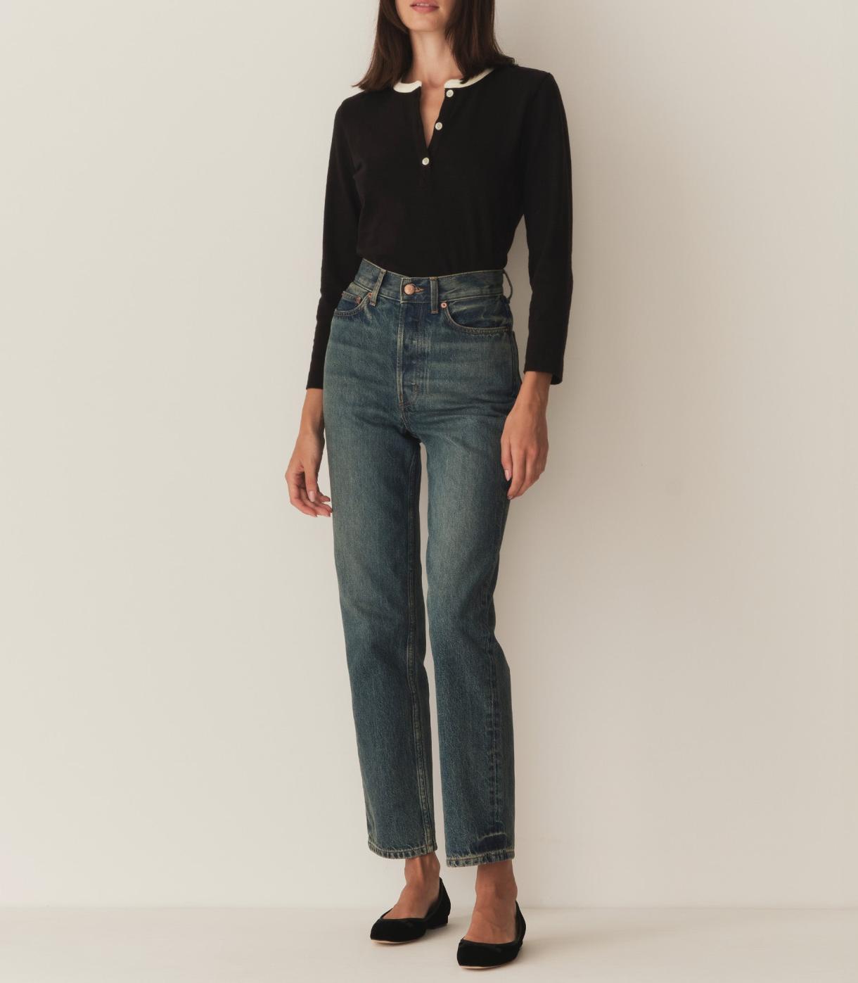 DÔEN Tees | Clover Tee Black - Women