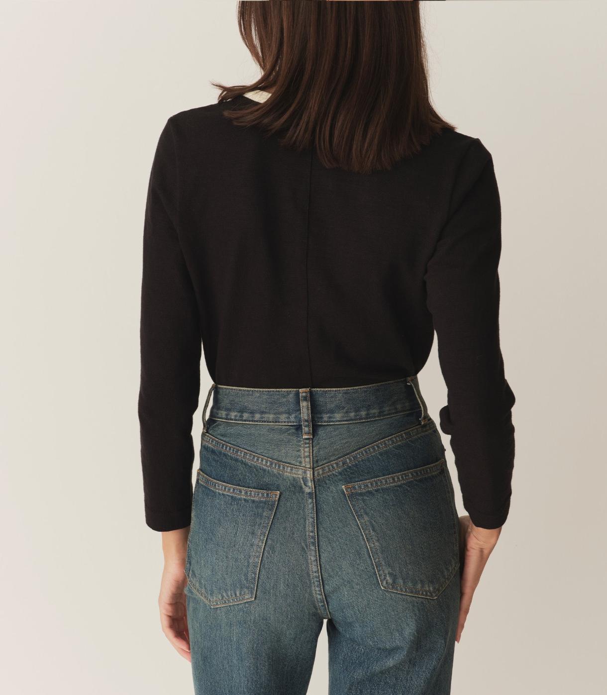 DÔEN Tees | Clover Tee Black - Women